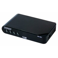 Ресивер DVB-T2 СИГНАЛ Эфир HD-555, черный