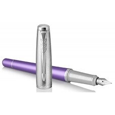 Ручка перьевая Parker Urban Premium F311 (1931621) Violet CT F сталь нержавеющая подар.кор.