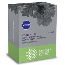 Картридж CACTUS CS-NCR7156, фиолетовый / 8мм, 1.2м ( CS-NCR7156