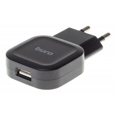 Сетевое зарядное устройство Buro TJ-277B, USB, 12Вт, 2.4A, черный