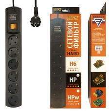 Сетевой фильтр Most HP, 5м, черный [hp 5м чер]