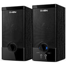 Колонки Sven SPS-603, 2.0, черный [sv-015183]