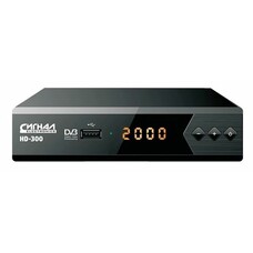 Ресивер DVB-T2 СИГНАЛ HD-300, черный