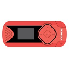 MP3 плеер Digma R3 flash 8ГБ красный