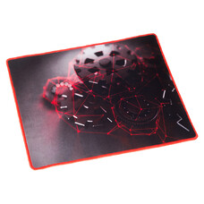 Коврик для мыши Oklick OK-F0350 (M) рисунок/Грани, нейлоновая ткань, 350х280х3мм