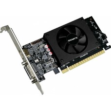 Видеокарта GIGABYTE NVIDIA GeForce GT 710 GV-N710D5-2GL 2ГБ GDDR5, Low Profile, Ret
