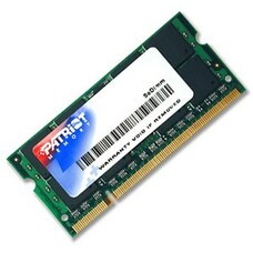 Оперативная память Patriot PSD22G8002S DDR2 - 2ГБ 800, для ноутбуков (SO-DIMM), Ret