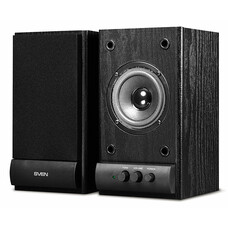 Колонки SVEN SPS-607, 2.0, черный [sv-0120607bl]
