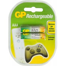 AAA Аккумуляторная батарейка GP 85AAAHC, 2 шт. 850мAч