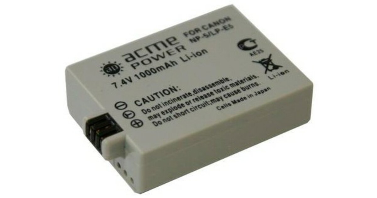 Lp батарейка. ACMEPOWER. Аккумулятор ACMEPOWER UC-4