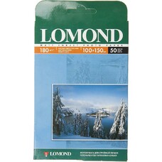 Фотобумага Lomond для струйной печати, 50л, 180г/м2, белый, покрытие матовое [0102063]
