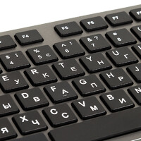 Клавиатура A4TECH KV-300H, USB, серый + чер�