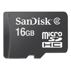 Карта памяти microSDHC SANDISK Mobile 16 ГБ, Class 4, SDSDQM-016G-B35,  1 шт.