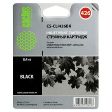 Картридж Cactus CS-CLI426BK, CLI-426BK, черный / CS-CLI426BK