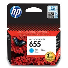 Картридж HP 655, голубой / CZ110AE