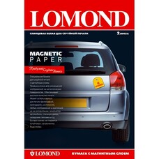 Фотобумага Lomond A3, для струйной печати, 2л, 660г/м2, белый, покрытие глянцевое /магнитный слой [2020347]