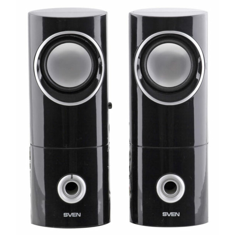 Sven black. Компьютерная акустика Sven 245. Колонки Sven 2.0 245 (Black). Колонки Sven 2.0 245 (Black) USB. Sven 245 динамики.