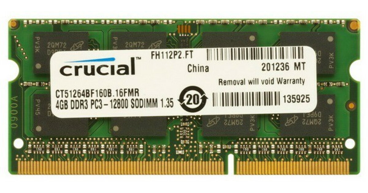 Dual dimm. 4gb Ram ddr3 1600mhz. 4gb so DIMM crucial авито. Crucial 4 ГБ ddr3 1600 МГЦ DIMM cl11 ct51264ba160b. Crucial DDR.