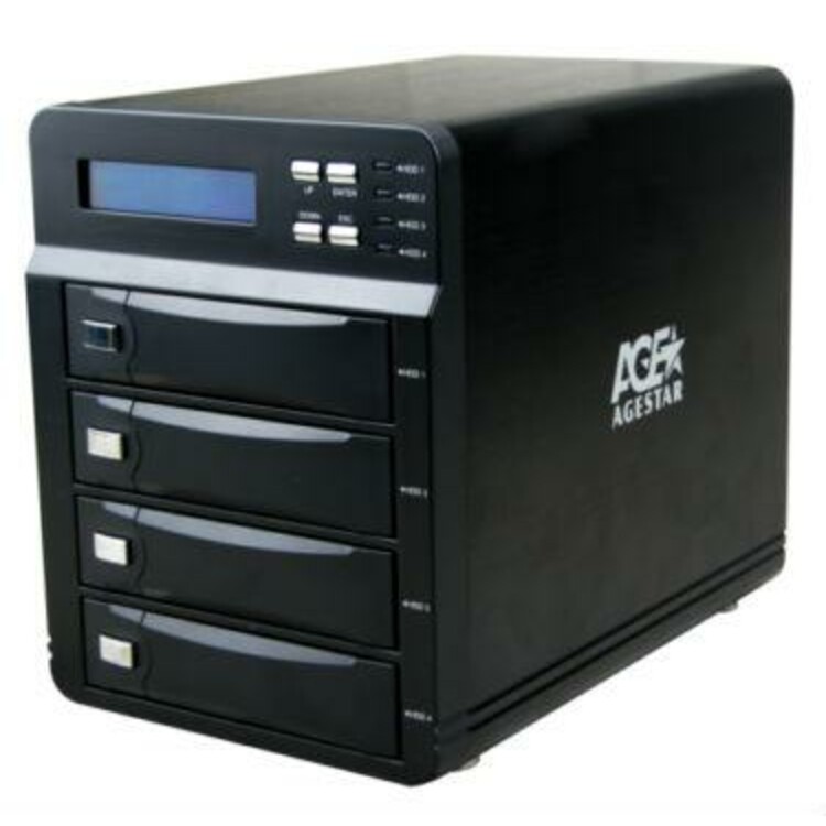 Корпус для hdd. Внешний корпус AGESTAR 3c4b3a. Док станция для 4 HDD 3.5 SATA. Контейнер AGESTAR 