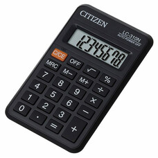 Калькулятор CITIZEN LC-310N, 8-разрядный, черный