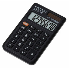 Калькулятор CITIZEN SLD-200N, 8-разрядный, черный