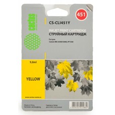 Картридж CACTUS CS-CLI451Y, желтый / CS-CLI451Y
