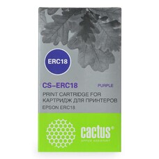 Картридж CACTUS CS-ERC18, фиолетовый / 12.7мм, 12м ( CS-ERC18