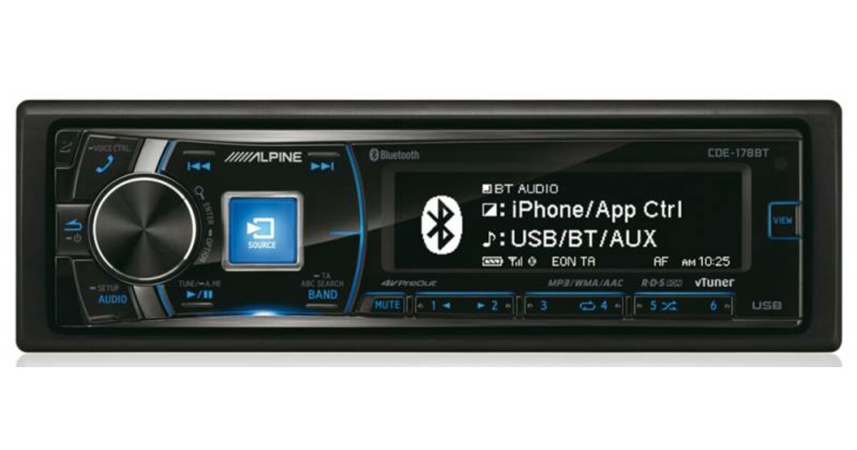 Alpine cde 177bt схема