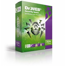 Антивирус Dr.Web Security Space 1 ПК 1 год Новая лицензия BOX [bhw-b-12m-1-a3]