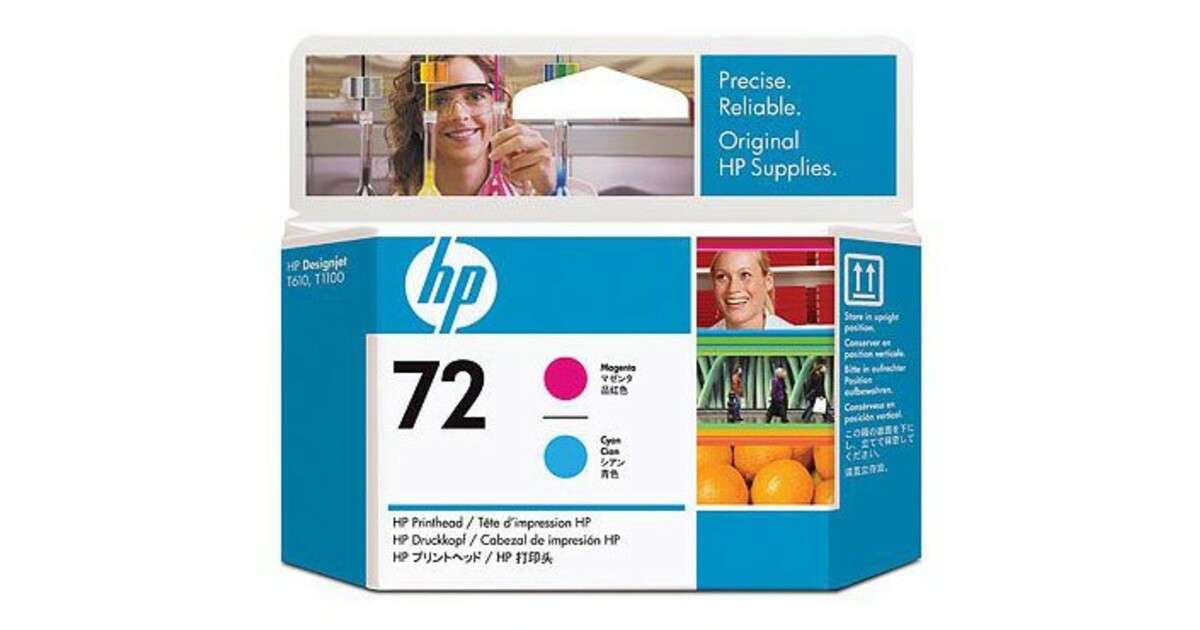 Головка печатающая hp 72 c9380a фото черная и серая