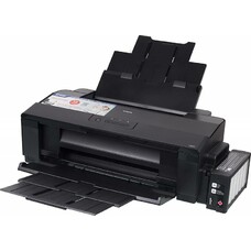Принтер струйный EPSON L1800 цветной, цвет: черный [c11cd82402]