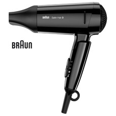 Фен BRAUN HD350, 1600Вт, черный